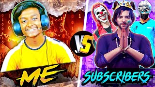 🔥FREE FIRE LIVE🔥PLAYING CUSTOM ROOM 8 HOURS😎WITH KHATARNAK SUBSCRIBERS🤬ON LIVE🎮🎯GARENA FREE FIRE [upl. by Pugh]