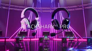 Razer BlackShark V2 Pro 2023  The Gaming Headset for Pros [upl. by Ekez463]