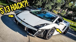 I Fixed My Cheap Lamborghinis 20000 Lift System With An AWESOME 13 HACK [upl. by Hannahsohs180]