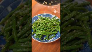 Garlic String Beans cooking 30minutemeals garlicstringbeans dintaifung [upl. by Corina]