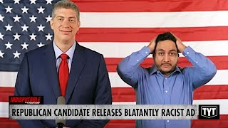 WATCH Republican Candidate Shows True Colors In Blatantly Racist Ad [upl. by Stranger448]