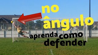 Como defender bola no ÂNGULO [upl. by Kcirdle]