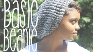 Basic Slouchy Beanie [upl. by Nayek]