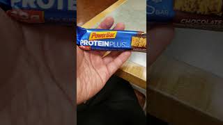 Powerbar protein plus chocolate peanut butter flavor [upl. by Valtin]