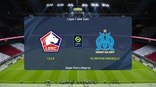 PES 2021  LilleOM Ligue 1  Saison 20222023 [upl. by Skier]