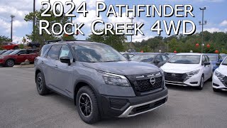 New 2024 Nissan Pathfinder Rock Creek 4WD at Nissan of Cookeville [upl. by Helsell]