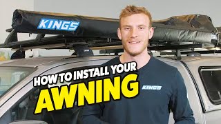 How To Easily Install Your New Kings Side Awning [upl. by Valaria]