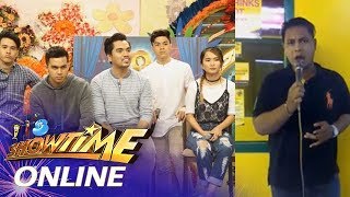 Its Showtime Online Go or Gong online auditionee Zabgiel Viselles sings quotFaithfullyquot [upl. by Derwon]