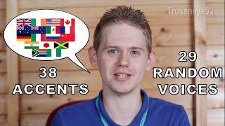 The English Language in 67 Accents amp Random Voices [upl. by Adnaloy]