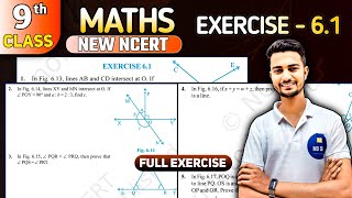 Class 9 Maths Chapter 6  Lines and Angles  Exercise 61 Solutions [upl. by Margaret]