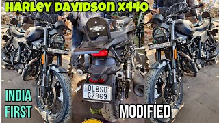 Harleyx440 Modification  x440 modified  x440 accessories [upl. by Gilbye269]