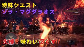 モンスターハンターワールド：アイスボーン 特殊クエストゾラ・マグダラオス 30 [upl. by Innos]