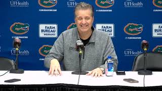 Kentucky Wildcats HC John Calipari  Florida Postgame [upl. by Anemaj]