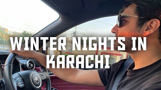 WINTER NIGHTS IN KARACHI  ATTENDING MY COUSINS MEHNDI [upl. by Ainatnas]