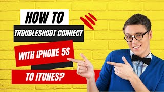 How To Troubleshoot Connect With iPhone 5S To iTunes [upl. by Hairahcez]