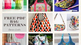 Free Bag Making Patterns  Instant Downloads [upl. by Acimahs339]