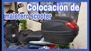 Cómo colocar caja scooter [upl. by Asaph]