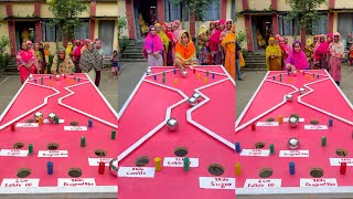 Roll the ball challenge for village women Everyone winning rewards [upl. by Ilana]