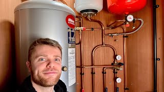 How an Unvented Cylinder and Central Heating Work [upl. by Linnette]