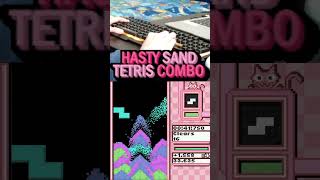 Hasty Sand Tetris Combo shorts tetris [upl. by Llenrap312]