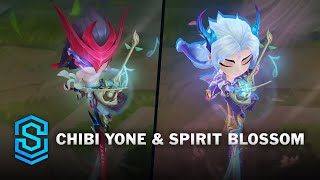 Chibi Yone amp Chibi Spirit Blossom Yone  Teamfight Tactics [upl. by Emanuele70]