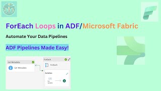 Mastering ForEach Loops in Microsoft Fabric Automate Repetitive Tasks in Data Pipelines [upl. by Ernestus571]