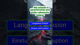 🌋 Gigantische VulkanKessel Das Geheimnis der CalderaEntstehung enthüllt 🕳️🤯 [upl. by Carilyn681]