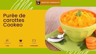 Purée de carottes Cookeo [upl. by Nauqes]