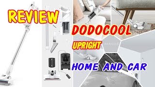 Dodocool Upright Cordless Vacuum Cleaner review 2019 [upl. by Ramonda]