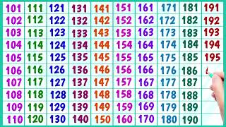 🦜500 Learn Counting from 1 to 500 Big numbers 1 to 500 123 1 2 3 4 5 6 7 8 9 10 ginti counting [upl. by Elboa]