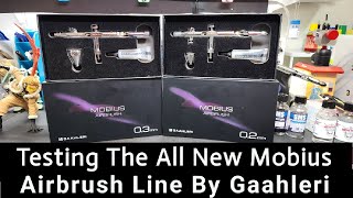 Testing The All New Mobius Airbrush Line By Gaahleri  Outstanding New Airbrush [upl. by Pisano]