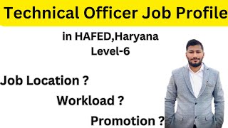 HAFED Technical Officer Job Profile Naren Sheoran [upl. by Jerrie671]