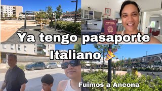 YA TENGO PASAPORTE ITALIANOVISITANDO ANCONA EMPEZO LA SERIE MAS ESPERADALILY CADRE [upl. by Avin]