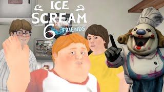 Ice Scream 6 Full Gameplay [upl. by Nailil]