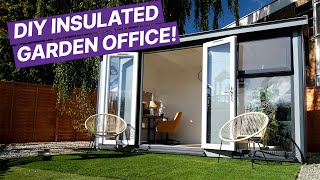 Insulated Garden Offices  Dominator Composite DIY  Dunster House [upl. by Chainey]