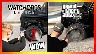 GTA 5 vs Watch Dogs Legion  Ultimate FaceOff 🔥 [upl. by Olenta]