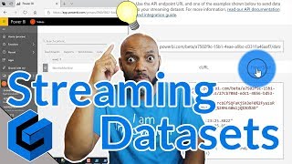 Create a Power BI streaming dataset for realtime dashboards [upl. by Nirok]