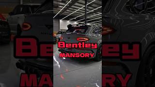 Bentley MANSORY performance bentley cars automobile carlover shorts [upl. by Akemahc]