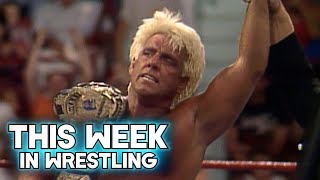 This Week In Wrestling Ric Flair Wins The 1992 Royal Rumble For The WWE Championship January 14th [upl. by Zap964]