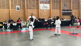 Open de Touraine2024  Léa Guilbert2eme combat [upl. by Adnahc104]