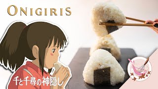 EASY Japanese ONIGIRI  Spirited Away  Movie Monday [upl. by Anoik]