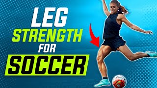 BEST Lower Body Strength Exercises For Soccer  Football [upl. by Grew830]