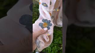 Natural floral art print 🐾trending ytshorts youtubeshorts fashion music explorepage art its [upl. by Mudenihc66]