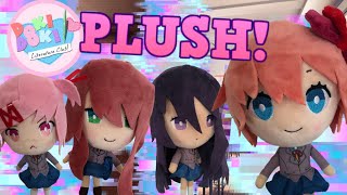 DDLC Plush Set Review Doki Doki Literature Club [upl. by Odnalra]