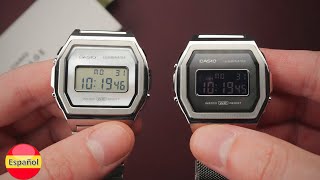 ¡El tentador nuevo Casio de acero  Reseña del Casio A1000 de 100 dólares [upl. by Hafital429]