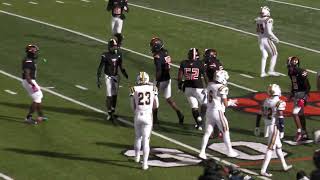 Belleville High School Quarter Back 19 Bryce Underwood 1st down run for 20 yards [upl. by Yoo193]