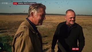 Arnhem 80th airdrop at Ginkel Heath with Al Murray and James Holland BBC News [upl. by Asenad534]