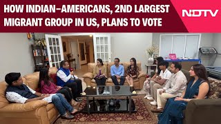 US Elections News  How IndianAmericans 2nd Largest Migrant Group In US Plans To Vote [upl. by Eiroc459]