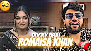 Ducky Bhai Romaisa Khan 🥺❤️‍🩹  Edit By Asad [upl. by Hortense]