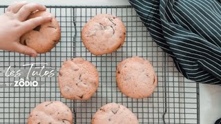 🍪Recette facile cookies express pour le goûter🍪🍫😉 avec ma petite fille 👧 [upl. by Luwana]